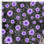 HAL337 - Purple Halloween skull