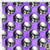 HAL338 - Purple Halloween skull