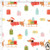WNT469 - Christmas Dachshund Dog