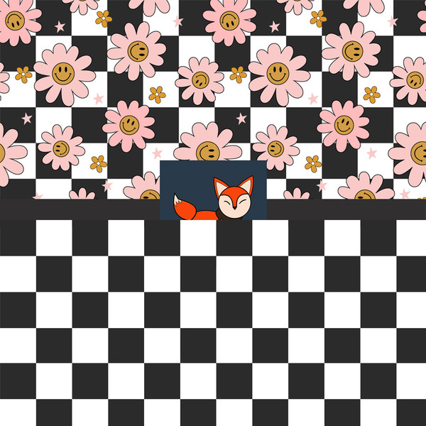 Pink Retro Checker (SMLF7A)