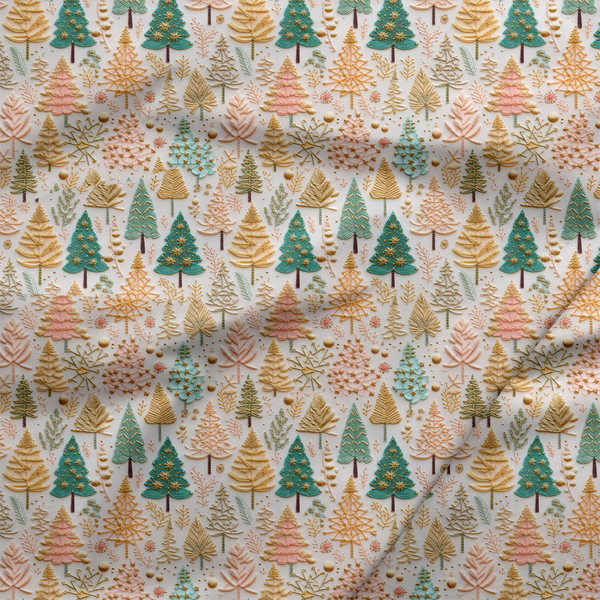 WNT301 - Christmas Trees (Printed to Simulate 3D, Not Actual 3D)