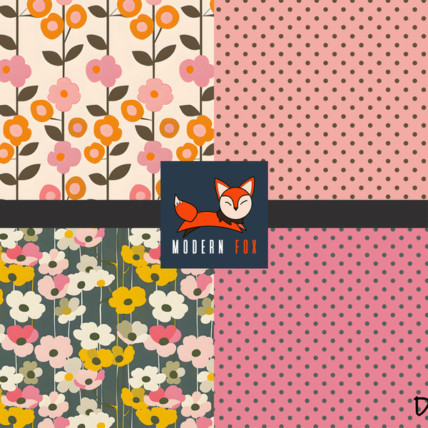 FLW287 - Retro Garden