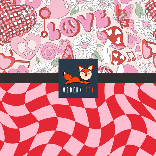 VAL218 - Groovy Hippie Valentine