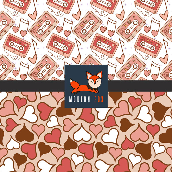 VAL199 -Valentines Heart Cassette Tape