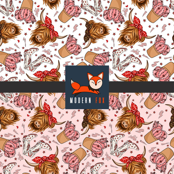 Highland Cow Valentine (VAL163)