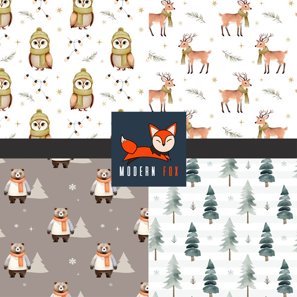 WNT407 - Winter Woodland Tree