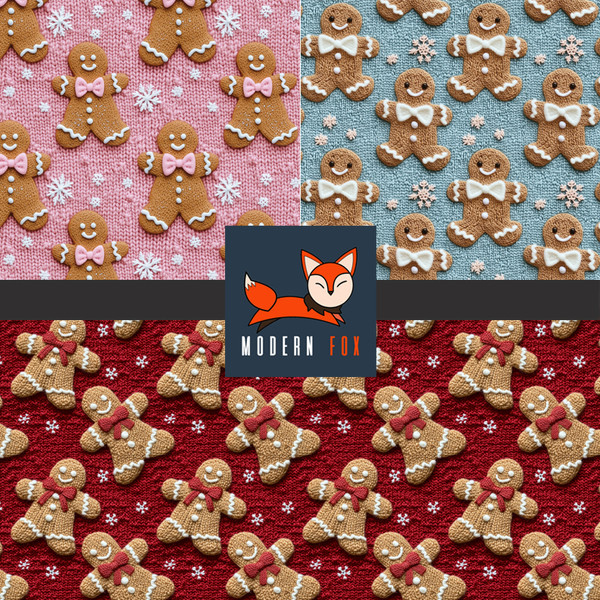 WNT423 - Christmas Gingerbread Man