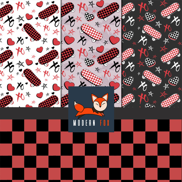 SKTBR4 - Retro Skateboard