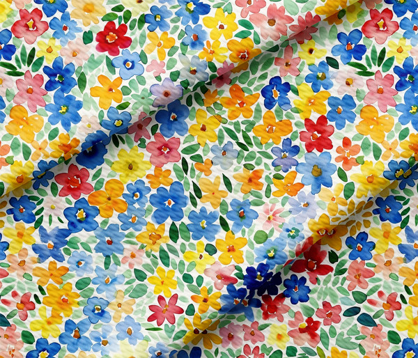 FLW379 - Colorful Watercolor Flower