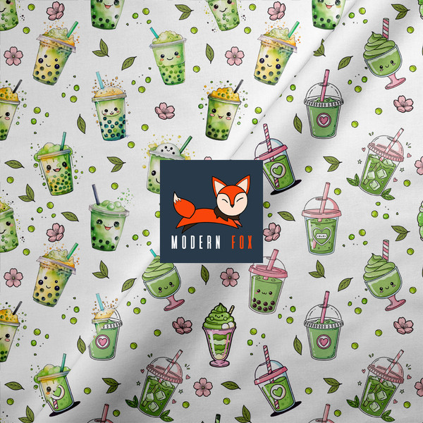 BBT12 - Kawaii Matcha Drink Boba Tea