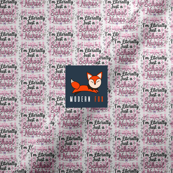 NLF12 - School Nurse Pink Bow