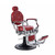 Lannister Premium Vintage Barber Chair - Crimson Edition