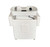 Abilene Backwash Shampoo Unit - White