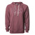 Mauve Unisex Lightweight Terry Hooded Sweatshirt -PORT