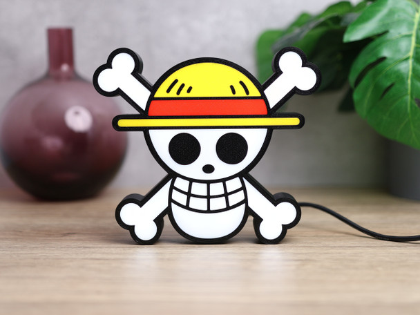 Join Luffy on his quest with our One Piece LED sign! This collectible, made from biodegradable PLA, is perfect for fans seeking to showcase their passion.