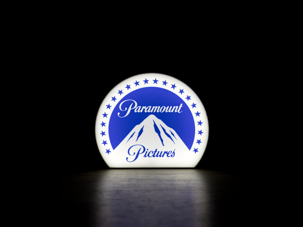 Celebrate cinematic history with the illuminated Paramount Pictures logo. This eco-friendly collectible features advanced 3D printing and bright LED lighting for your home. Celebrate cinematic history with the illuminated Paramount Pictures logo. This eco-friendly collectible features advanced 3D printing and bright LED lighting for your home.