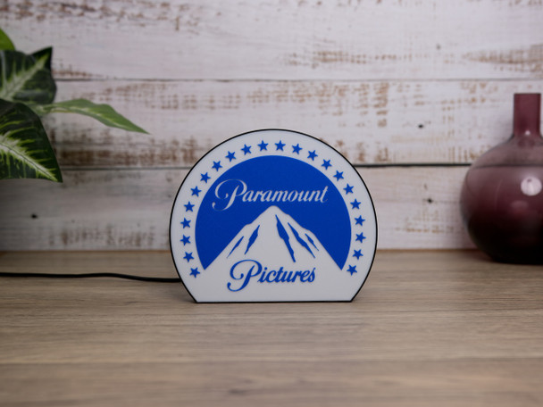 Paramount Pictures LED Sign, USB Powered Logo, Blockbuster Movies, Film Sign Paramount Pictures LED Sign, USB Powered Logo, Blockbuster Movies, Film Sign