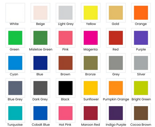 Colour Chart