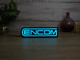 Bring the digital frontier to life with the ENCOM LED sign! Perfect for TRON enthusiasts, this illuminated logo adds a unique touch to any space.