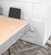 Velvet Croc Embossed Tablecloth- Milk