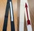 Ceremonial Historic Sashes - 2 Sash Set (Black & White Sashes) Ceremonial Historic Sashes - 2 Sash Set (Black & White Sashes)