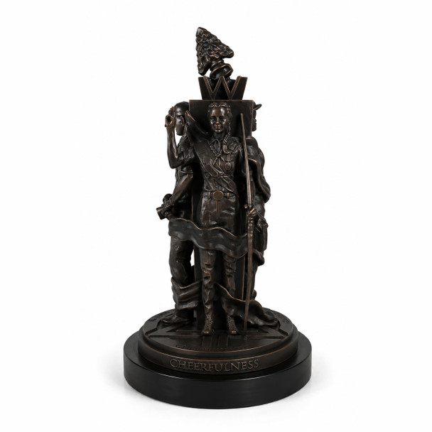 Endowment - Statue 10in - Legacy of Brotherhood, Cheerfulness, and Service