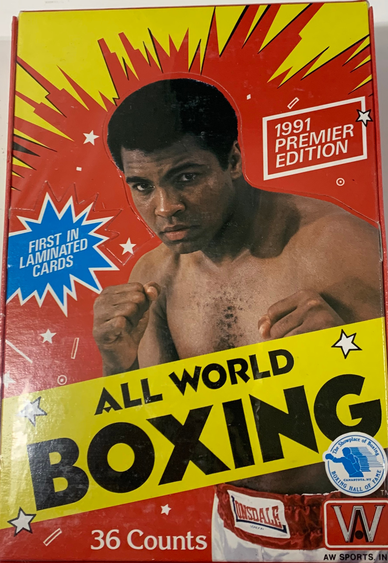 1991 AW Sports All World Boxing Box