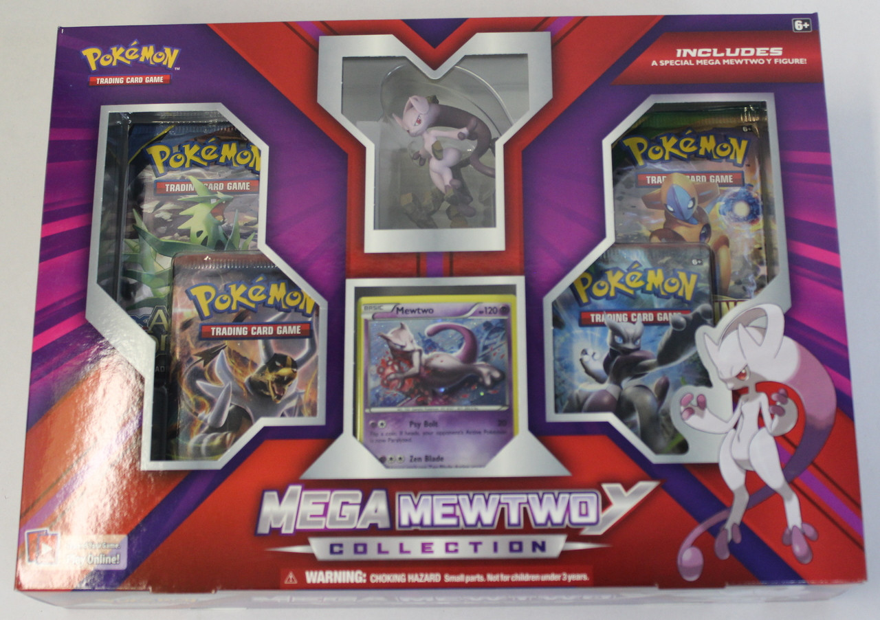 pokemon trading card game mega mewtwo y box TCG Team Rockets ex 1 foil card featuring Scizor Pokemon Cards - MEGA MEWTWO