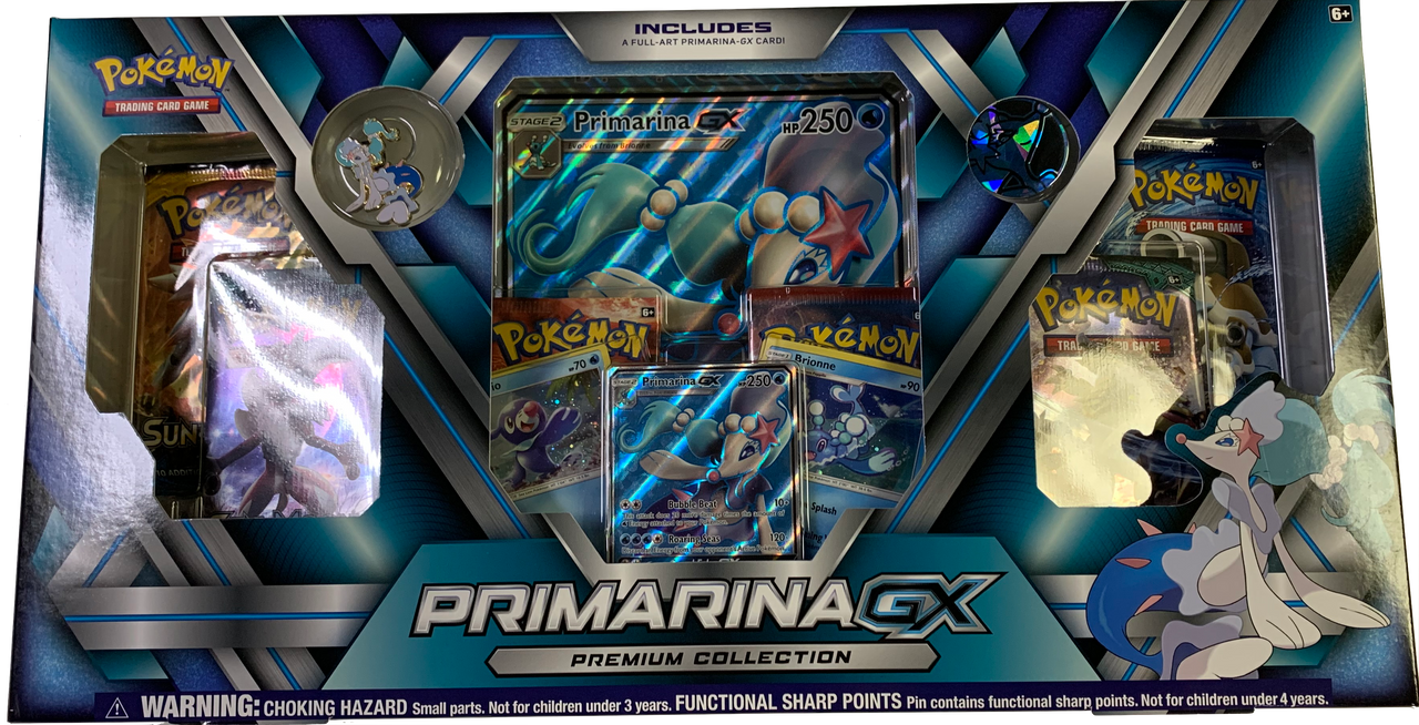 Primarina GX Premium Collection Box Gift Set Pokemon