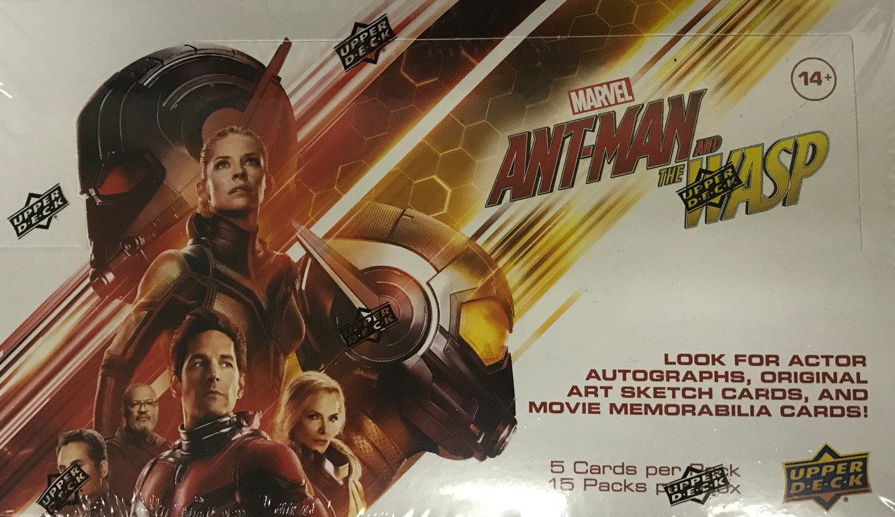 2018 Upper Deck Marvel Ant-man and The Wasp Hobby Box