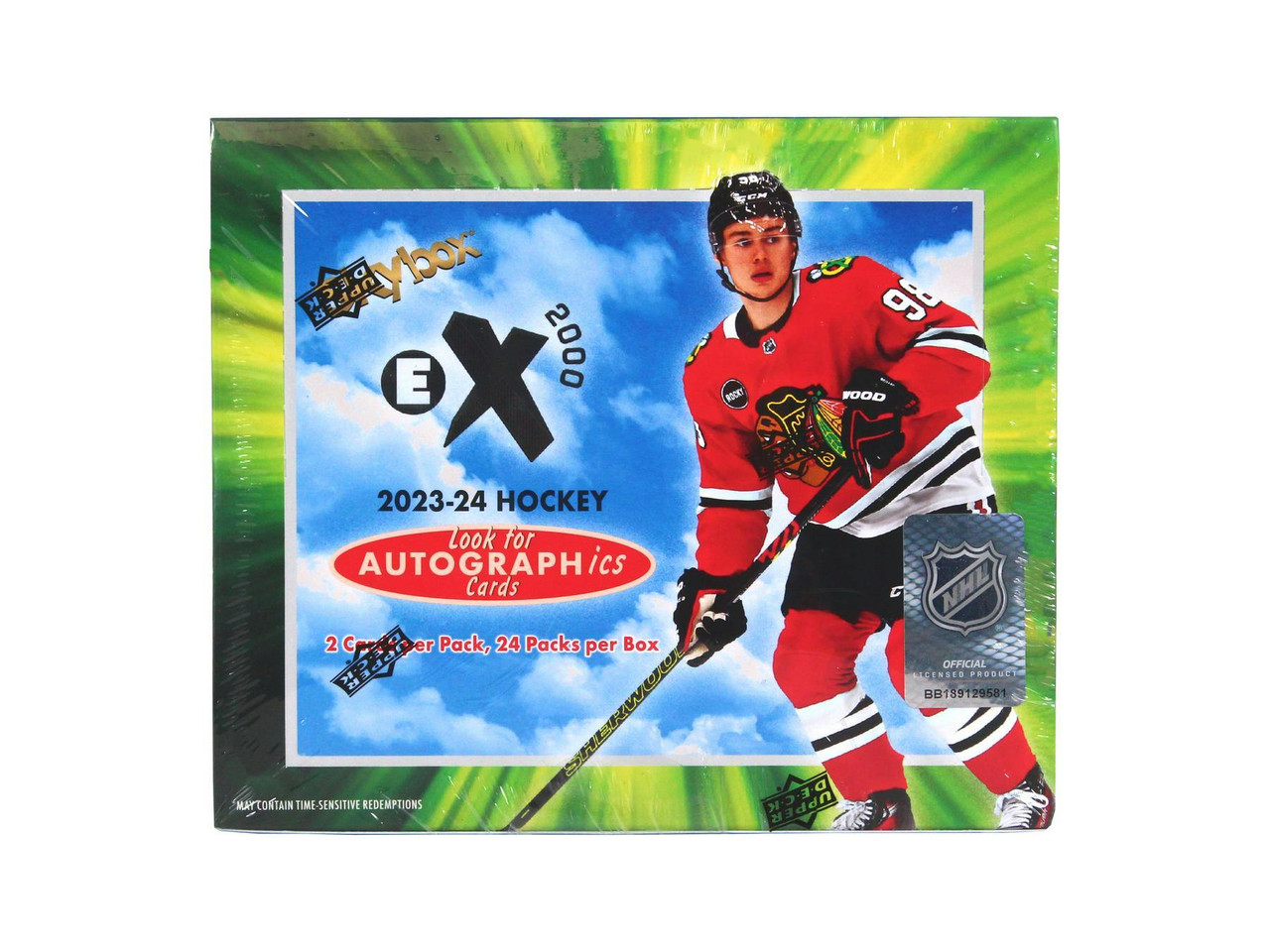 2023-24 Upper Deck E-X 2000 Hockey Hobby Box