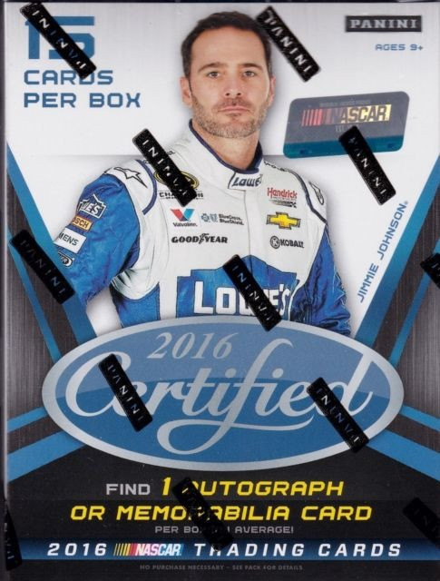 2016 Panini Certified NASCAR Racing Blaster Box