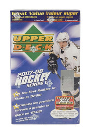2007-08 Upper Deck Series 1 Hockey Jumbo Young Gun Blaster Box