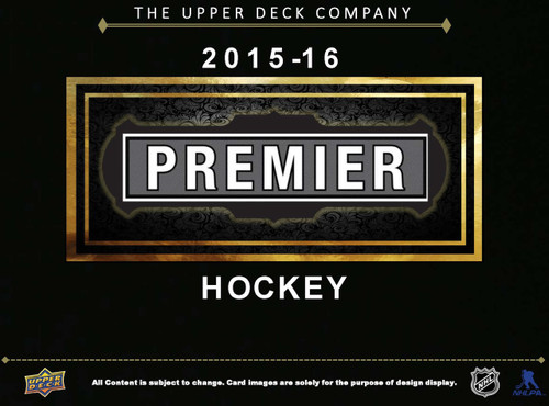 2015-16 Upper Deck Premier Hockey Hobby Box