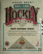 1991-92 Upper Deck HI Set (Factory) Hockey