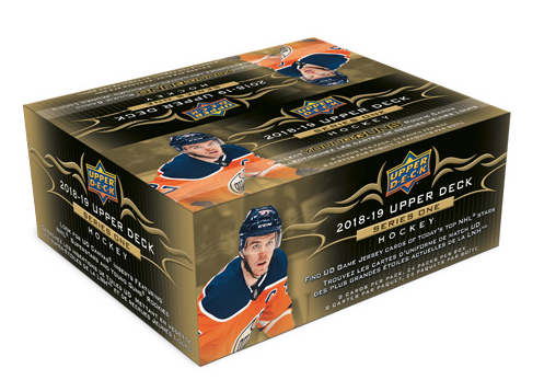 2018-19 Upper Deck Series 1 Hockey Retail Box
