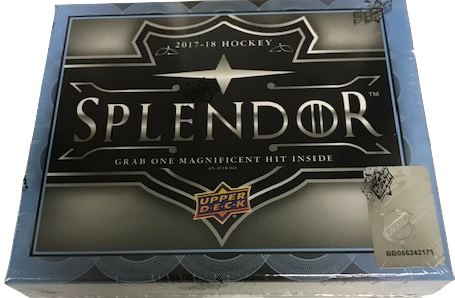 2017-18 Upper Deck Splendor Hockey Hobby Box