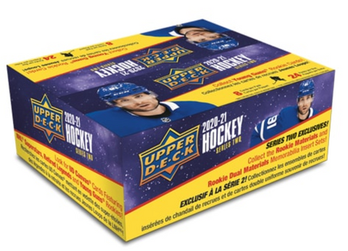 2020-21 Upper Deck Series 2 Hockey Retail Box