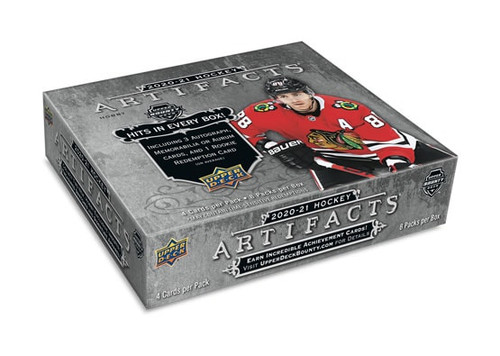 2020-21 Upper Deck Artifacts Hockey Hobby Box