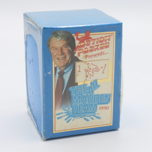 1990 Action Packed The All Madden Team Football Box
