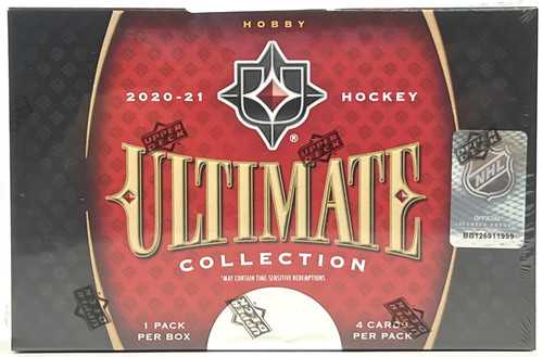 2020-21 Upper Deck Ultimate Collection Hockey Hobby Box