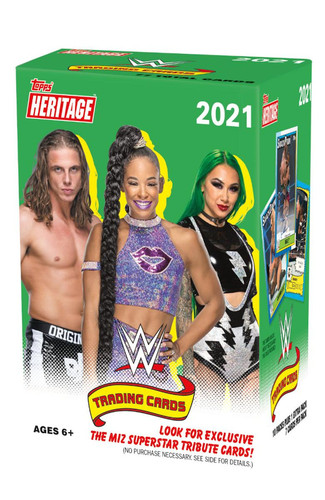 2021 Topps WWE Heritage Wrestling Blaster Box