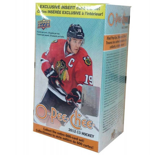2012-13 Upper Deck O-Pee-Chee Hockey Blaster Box with Exclusive Insert