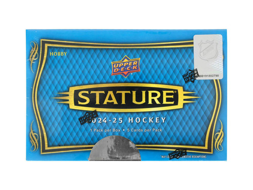 2024-25 Upper Deck Stature Hockey Hobby Box