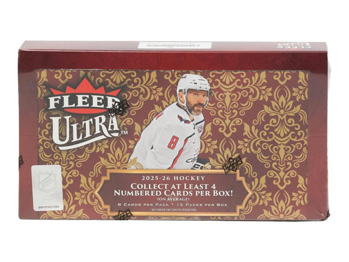 2025-26 Upper Deck Fleer Ultra Hockey Hobby Box