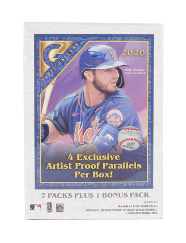 2020 Topps Gallery Baseball Blaster Box