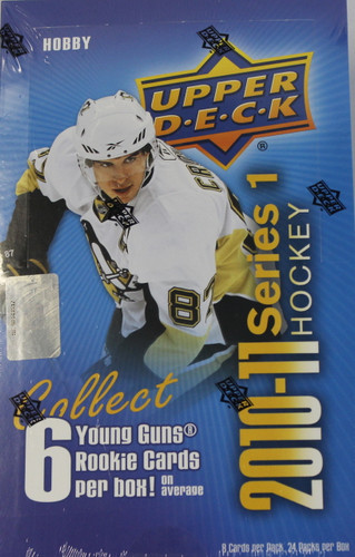 2010-11 Upper Deck Series 1 Hockey Hobby Box