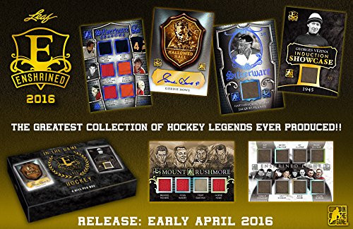 2015-16 Leaf Enshrined Hockey Hobby Box