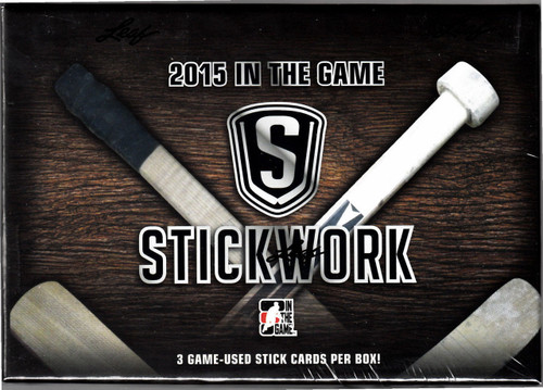 2015-16 Leaf ITG Stickwork Hockey Hobby Box