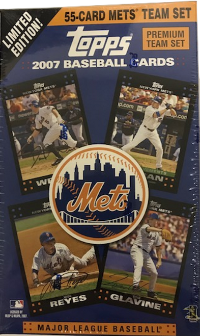 2007 Topps New York Mets (Blaster) Baseball